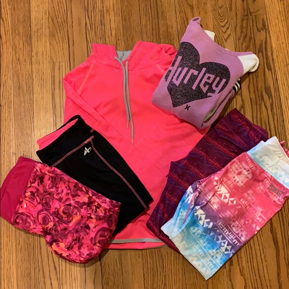 Lot of girls size 14-16 athletic wear